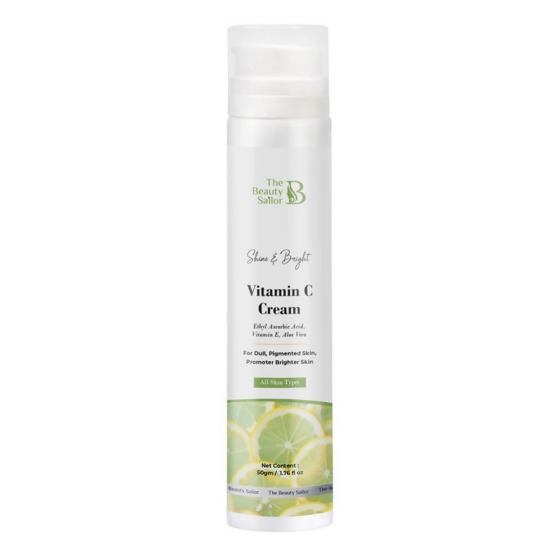The Beauty Sailor Shine & Bright Vitamin C Cream For All Skin Types - Distacart