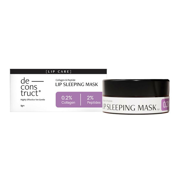 Deconstruct Collagen & Peptide Lip Sleeping Mask for Dry Lips - Distacart