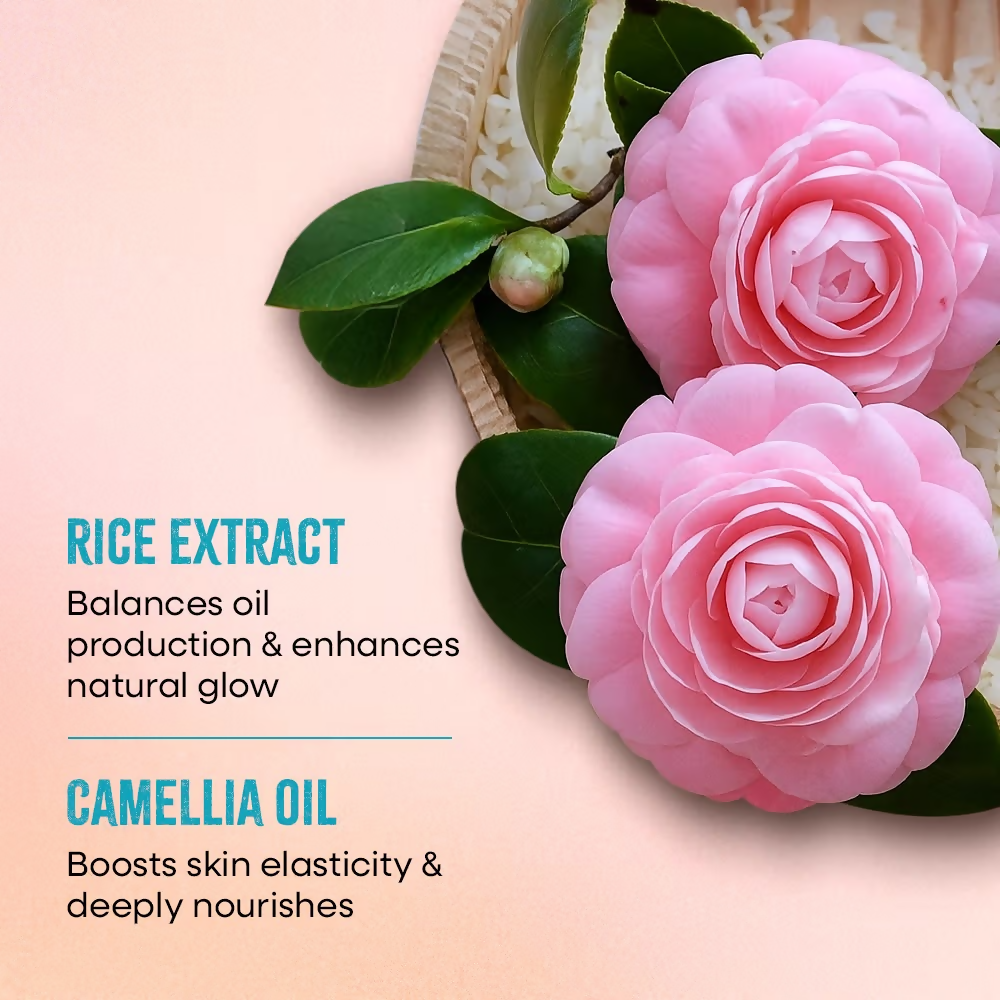 Nykaa Rice & Camellia Sheet Mask - Dista