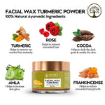 Thumbnail for Ivory Natural Facial Wax Powder With Turmeric - Natural Facial Hair Removal Wax For Instant Skin Brightening - Distacart