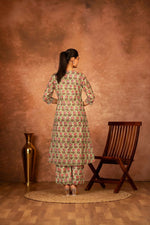 Thumbnail for Joban Fashion Green Hand Block Printed Cotton Suit Set - Distacart
