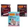 BAKERS Eggless Cake Mix - Vanilla, Choclate, Redvelvet - Dista