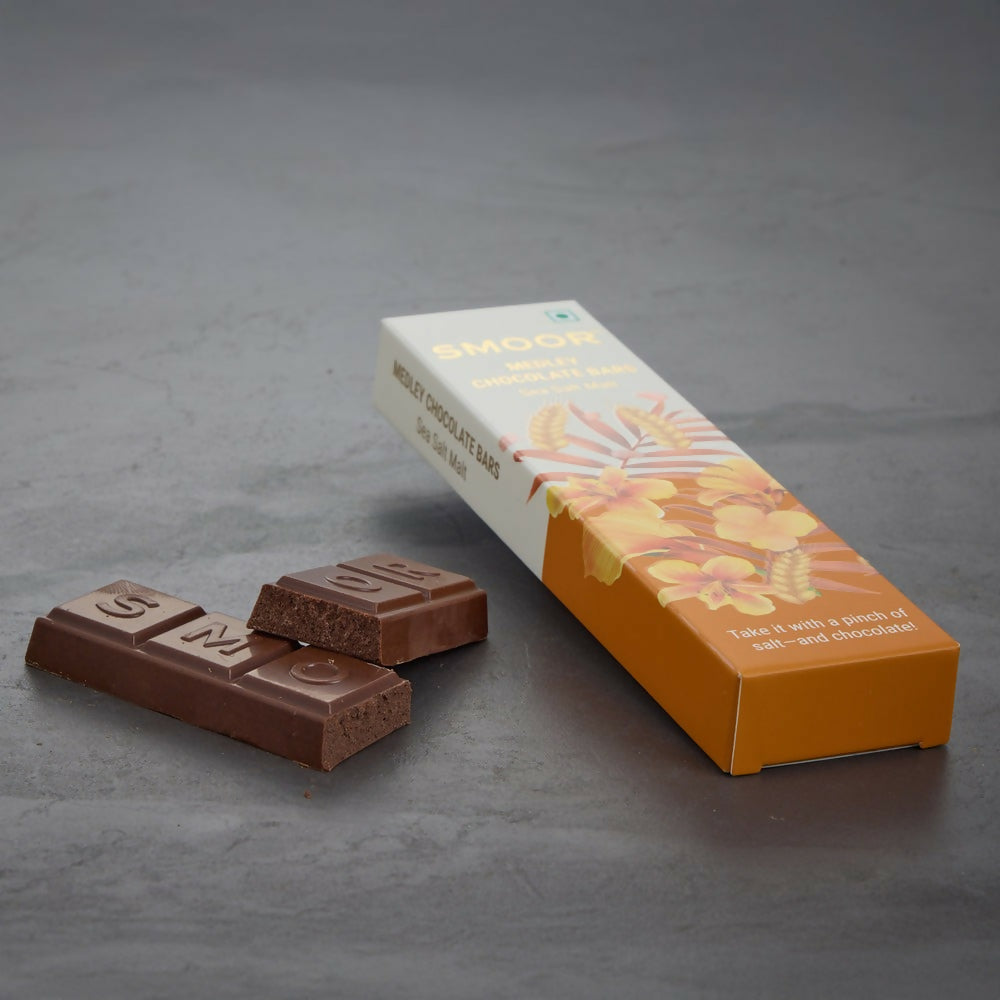 Smoor Medley Chocolate Bars Sea Salt Malt