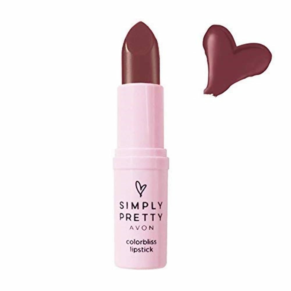Avon Simply Pretty Colorbliss Lipstick - Rich Wine - Distacart