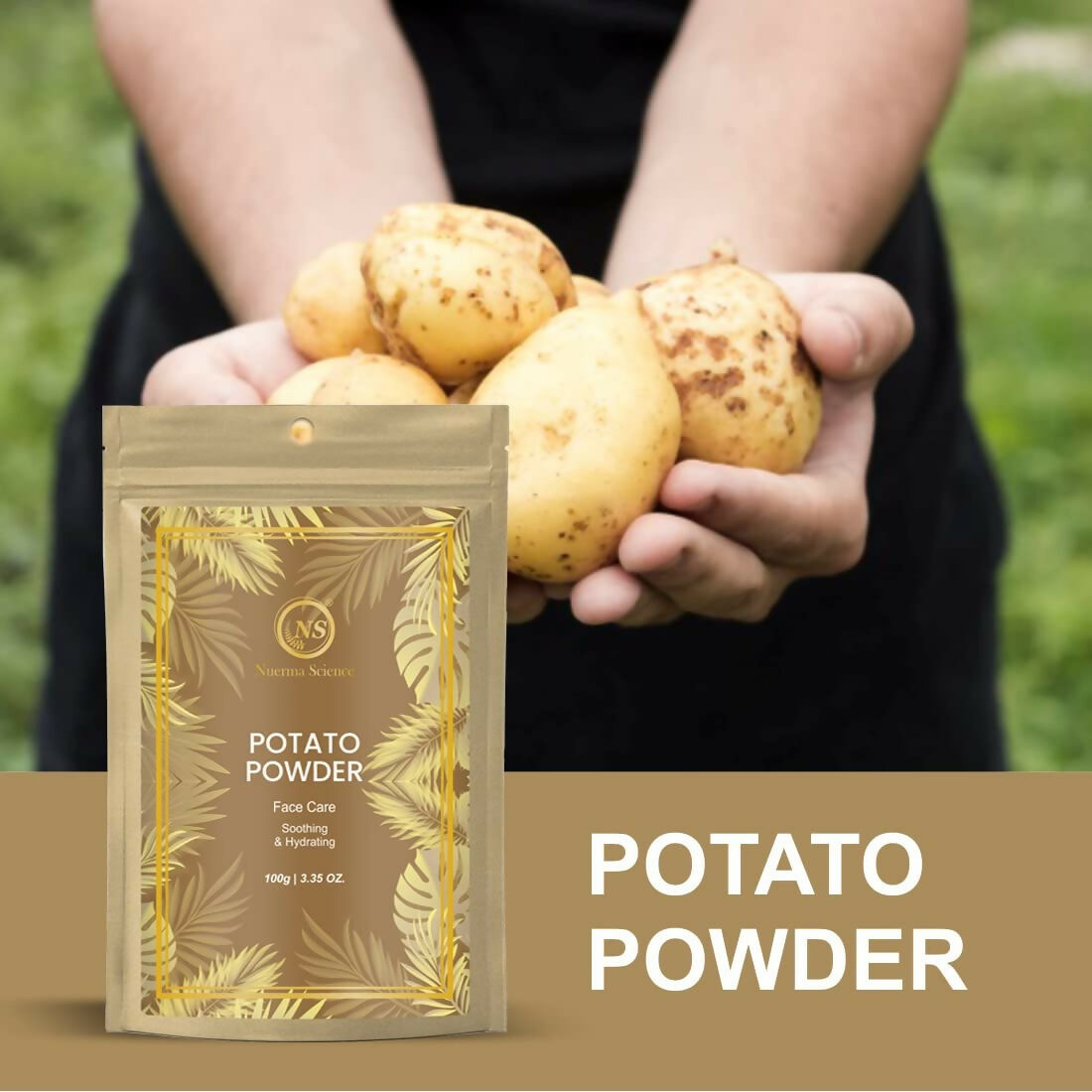 Nuerma Science Natural Potato Powder for Healthy Skin Lightening