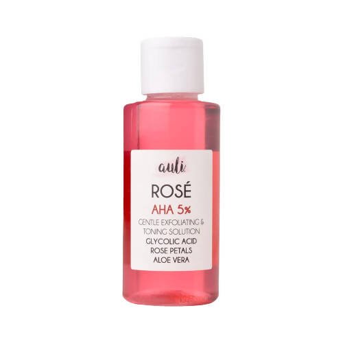 Auli Rose AHA 5% Gentle Exfoliating Face Toner - Distacart