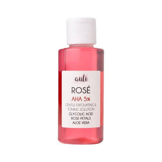Auli Rose AHA 5% Gentle Exfoliating Face Toner - Distacart
