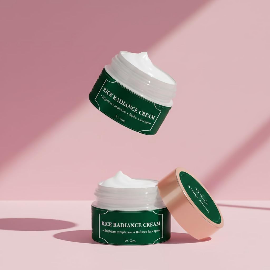 Milky Moon Rice Radiance Cream for Reduces Dark Spots & Brightens Complexion - Dista