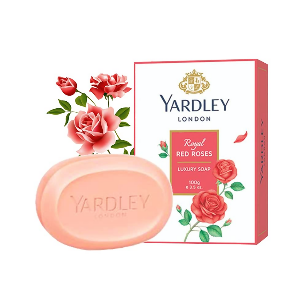 Yardley London Royal Red Roses Luxury Soap - Distacart