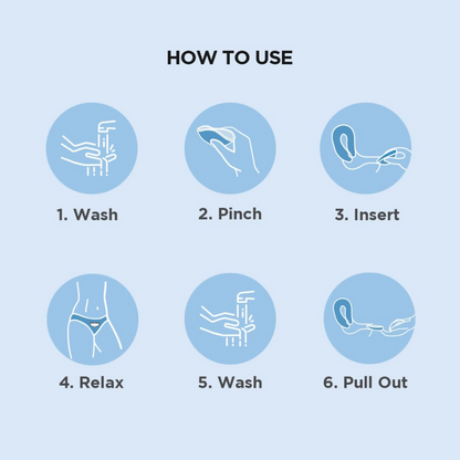 Pee Safe Reusable Menstrual Disc - Dista