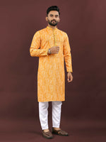 Thumbnail for Anaita Yellow Digital Print Kurta - Distacart
