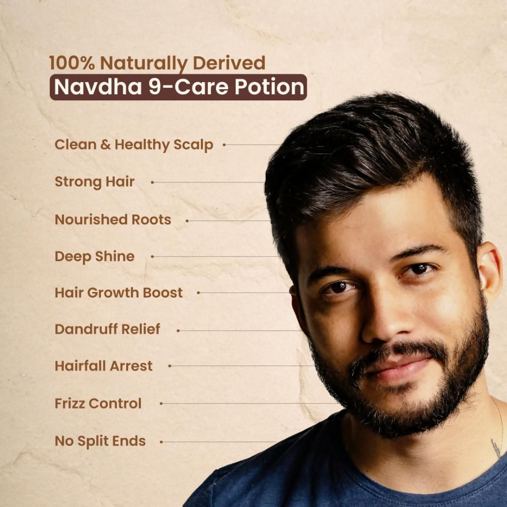 Nat Habit Castor Blackseed Navdha Shampoo - Distacart
