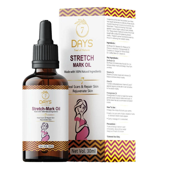 7 Days Stretch Mark Oil - Distacart