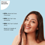 Thumbnail for Pilgrim Argan Oil Hair Serum For Dry Frizzy Hair, Hair Smoothing & Soft Hair - Distacart