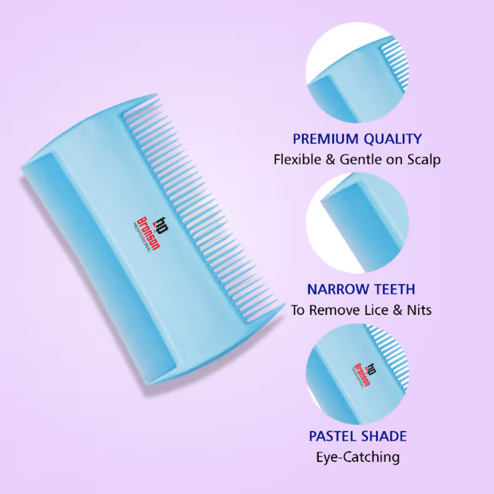 Bronson Professional Lice And Nits Removal Comb Big Size - Dista