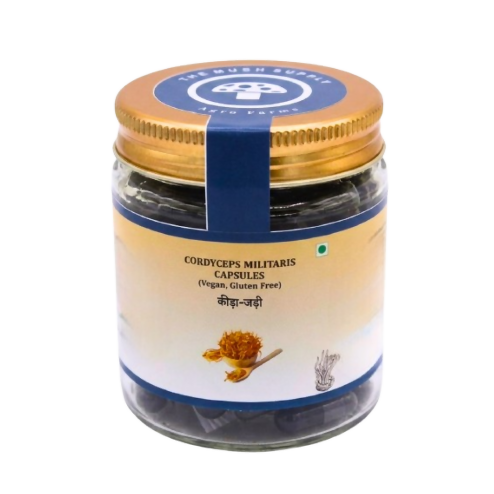 The Mush Supply Agro Farms Cordyceps Militaris Capsules