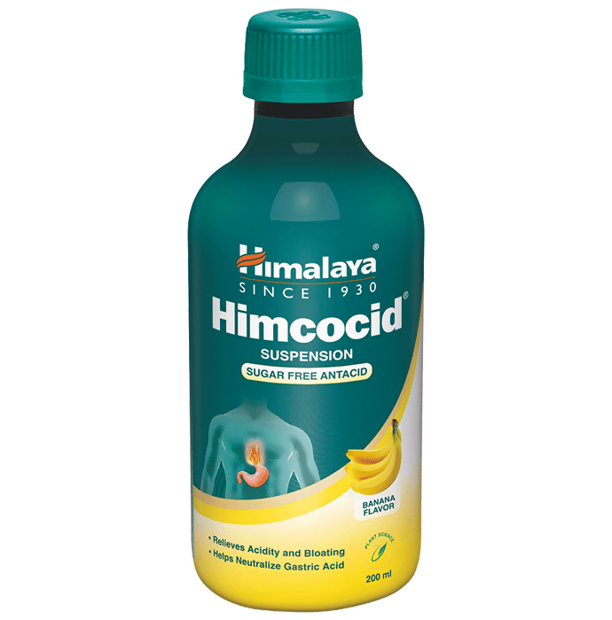 Himalaya Herbals Himcocid Sugar Free Suspension