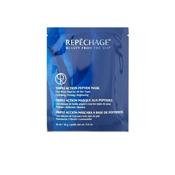 Repechage Triple Action Peptide Face Sheet Mask - Distacart