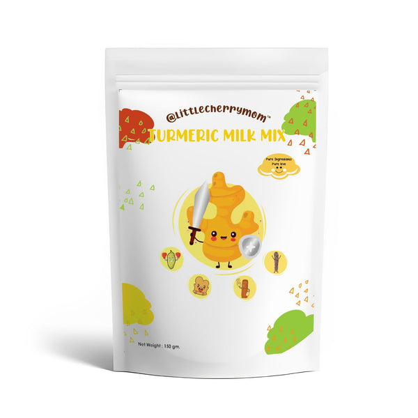 Littlecherrymom Turmeric Milk Mix - Distacart