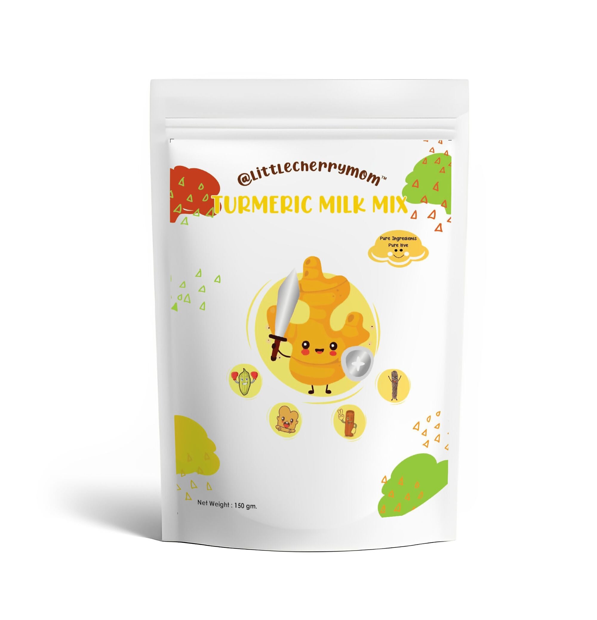 Littlecherrymom Turmeric Milk Mix - Distacart