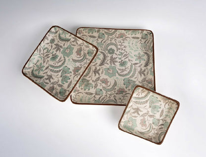Simply Soho Mughal Mist Platter Set of 3 - Distacart
