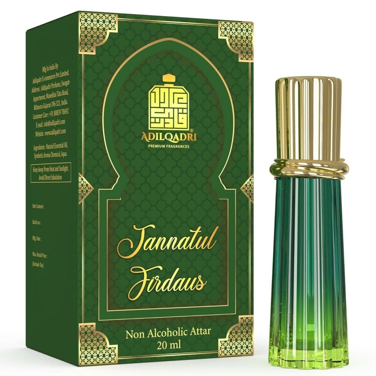 AdilQadri Jannatul Firdous Luxury Attar Perfume - Distacart