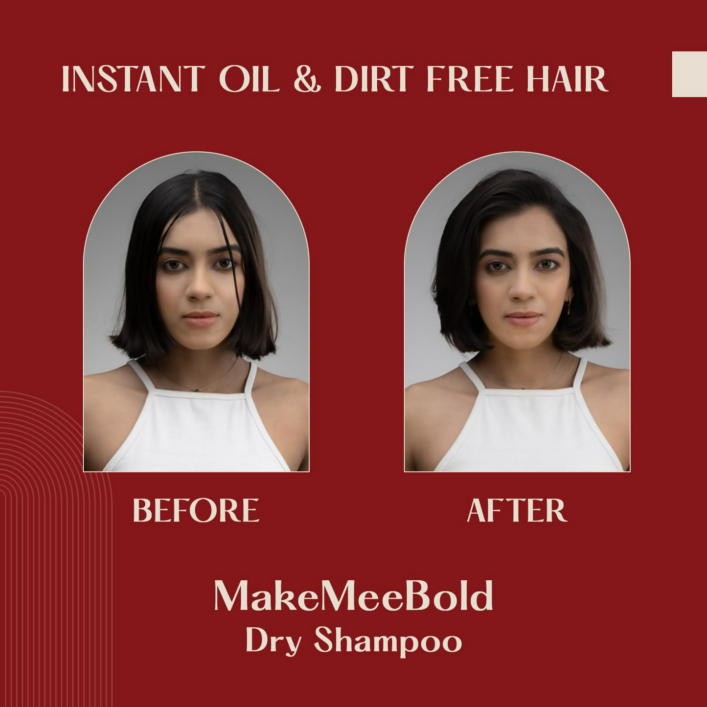 Urban Yog Makemeebold Dry Shampoo Spray For Women - Distacart