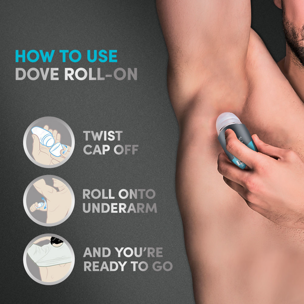 Dove Men + Care Clean Comfort Anti - Perspirant Roll - On - Distacart