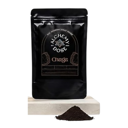 Alchemy Dose - Chaga Mushroom Extract Powder - Distacart