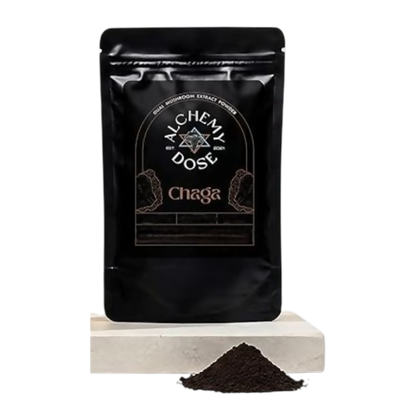 Alchemy Dose - Chaga Mushroom Extract Powder - Distacart