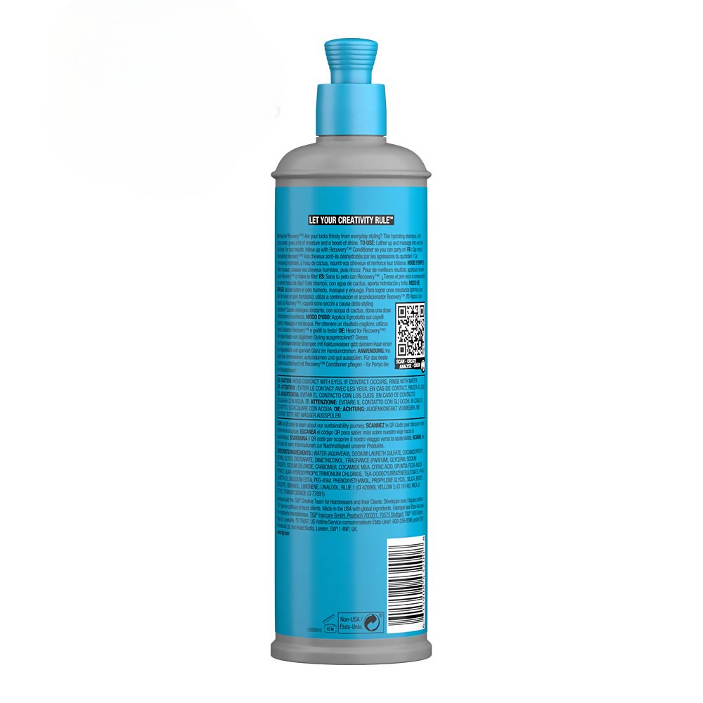TIGI Bed Head Recovery Moisture Rush Shampoo - Distacart