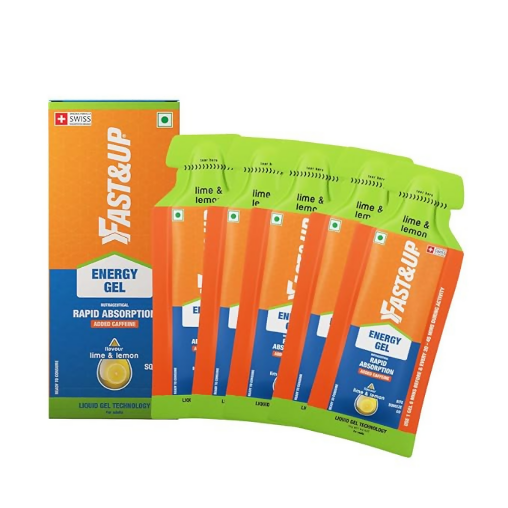 Fast&Up Energy Gel-Lime & Lemon flavour