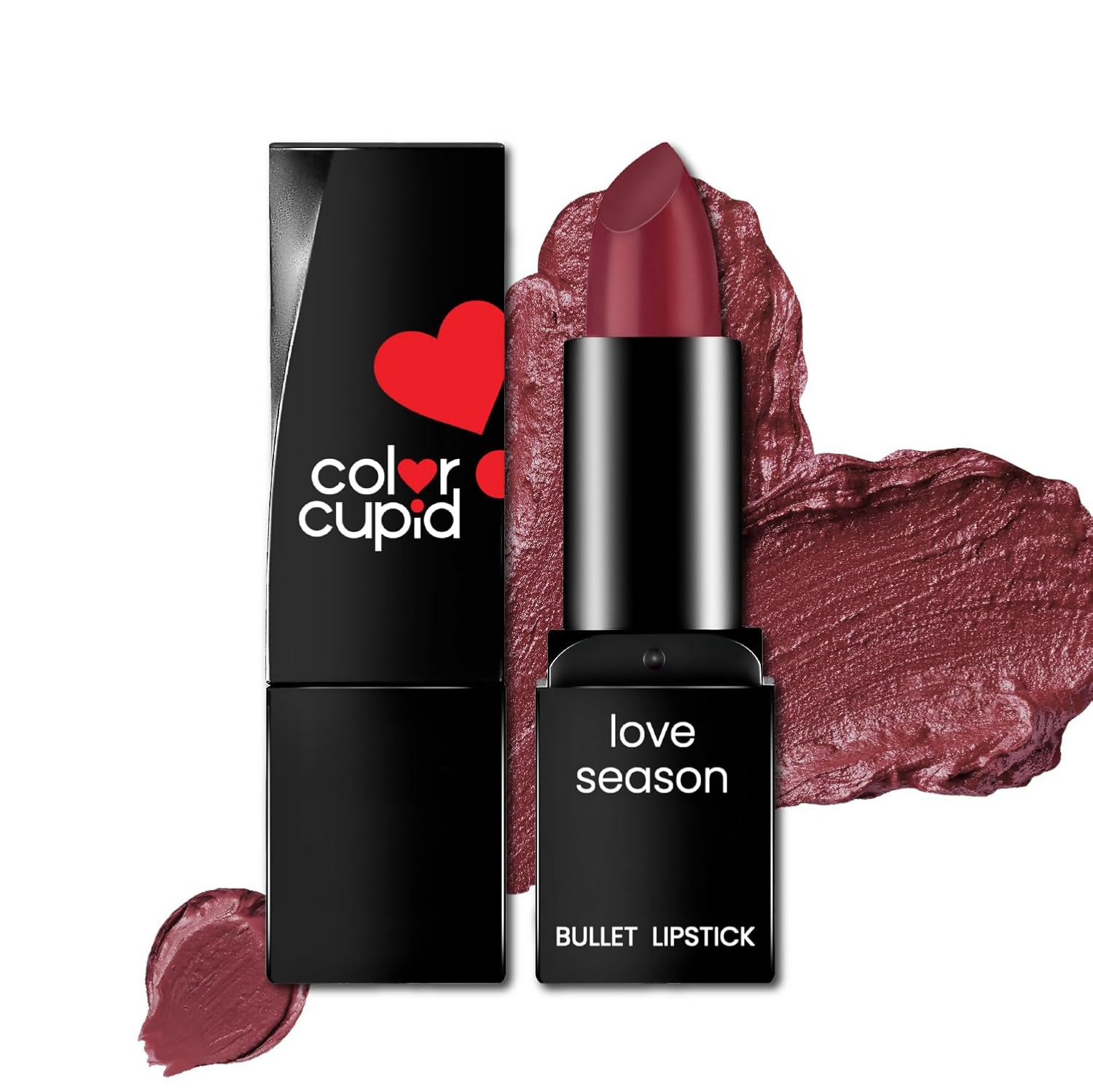 Color Cupid Velvety Intense Color 12-Hour Stay Bullet Lipstick - Autumn Mocha - Distacart