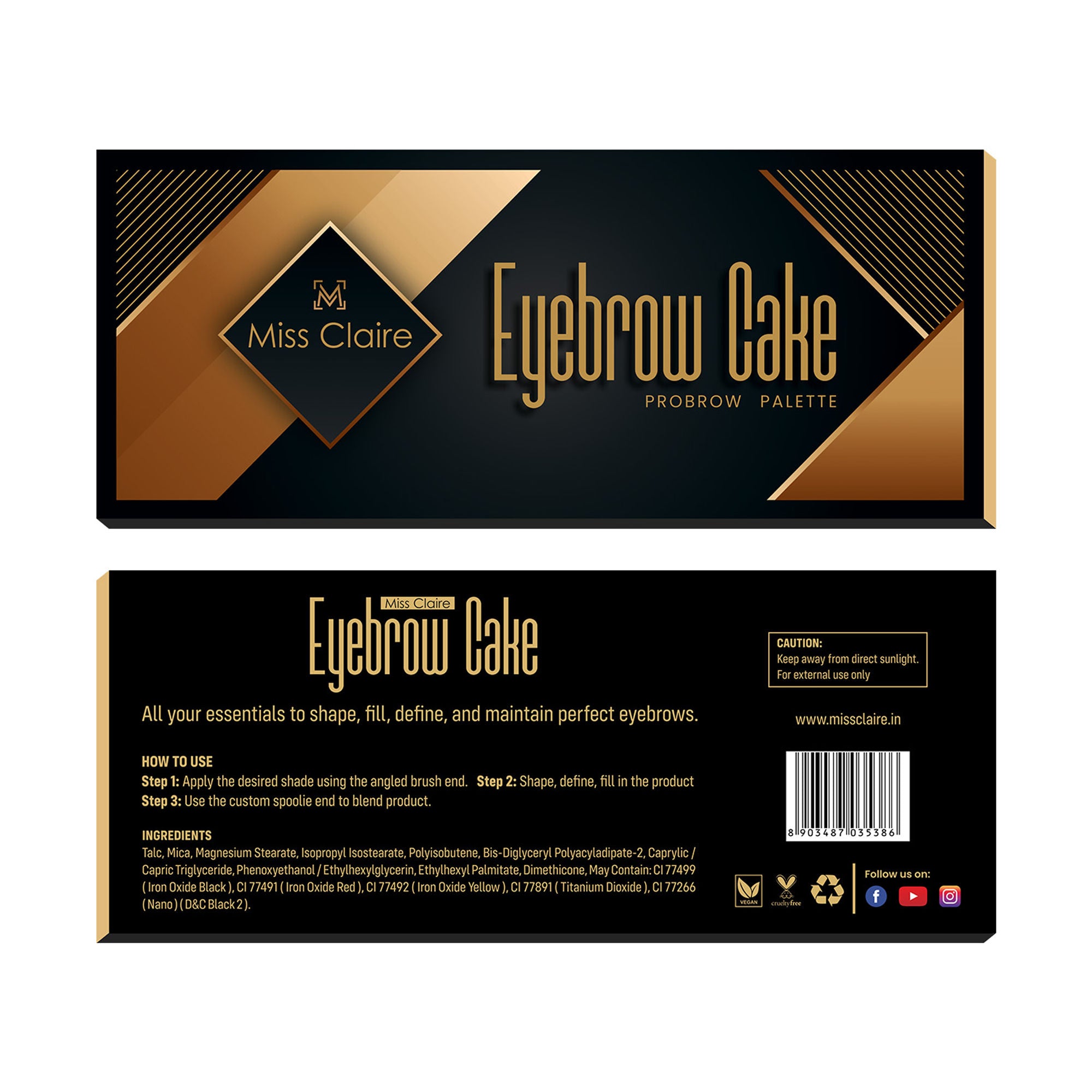 Miss Claire Eyebrow Cake