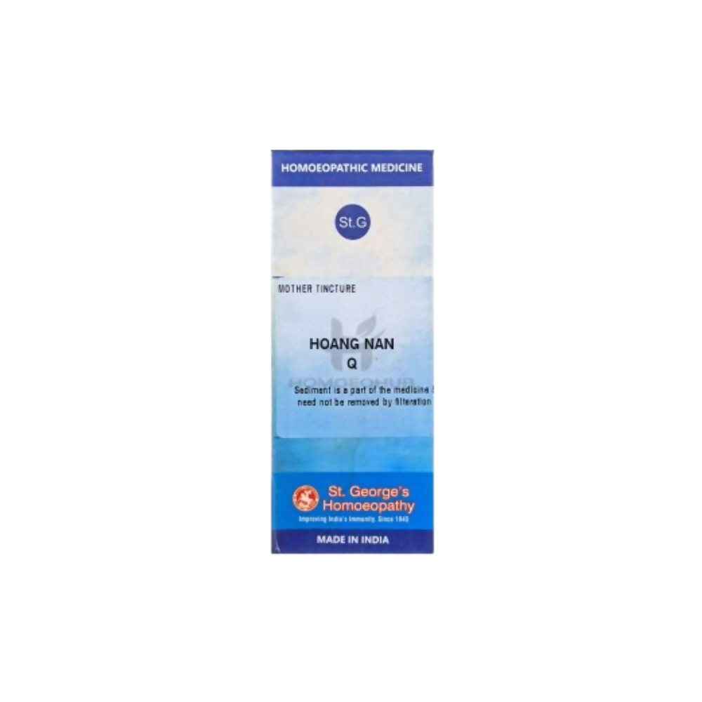 St. George's Homeopathy Hoang Nan Q (Mother Tincture) - Dista