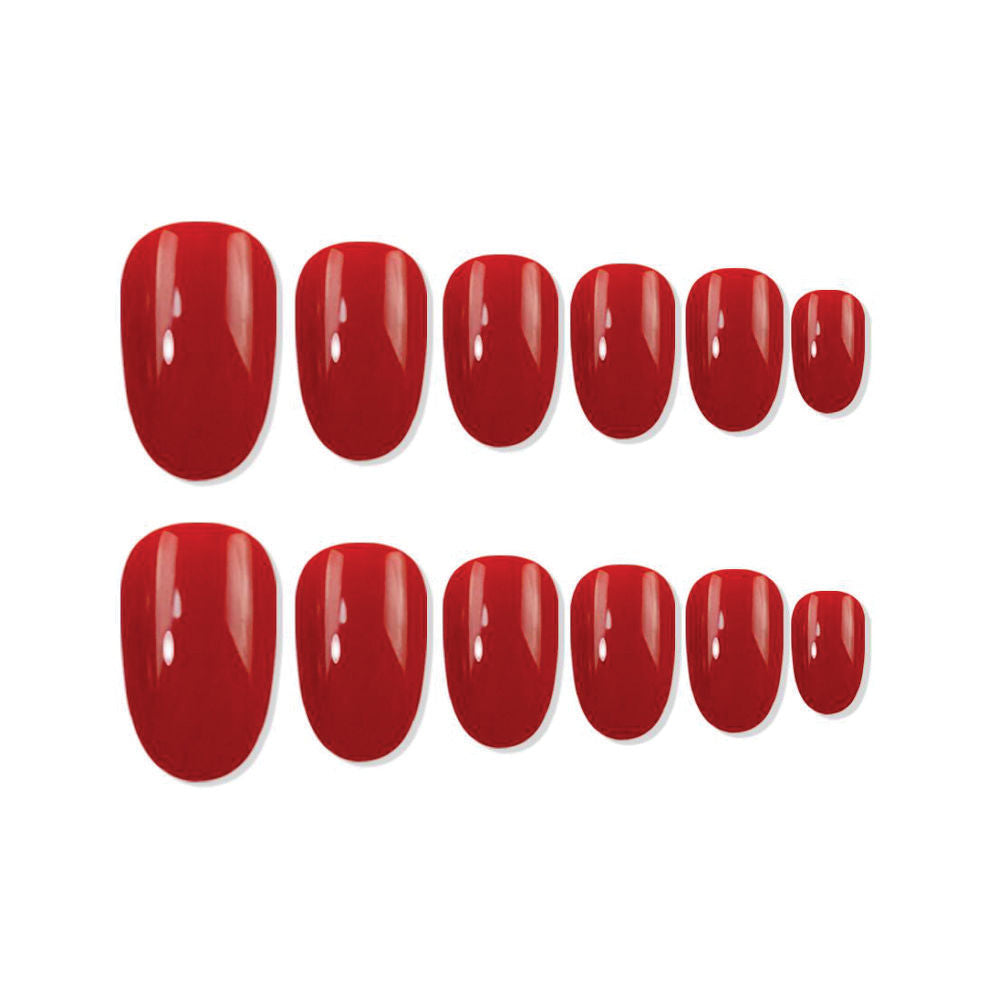 shills professional reusable press on nails oval spn502