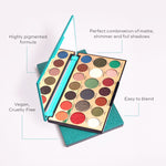 Thumbnail for Makeup Revolution Precious Stone Shadow Palette - Emerald