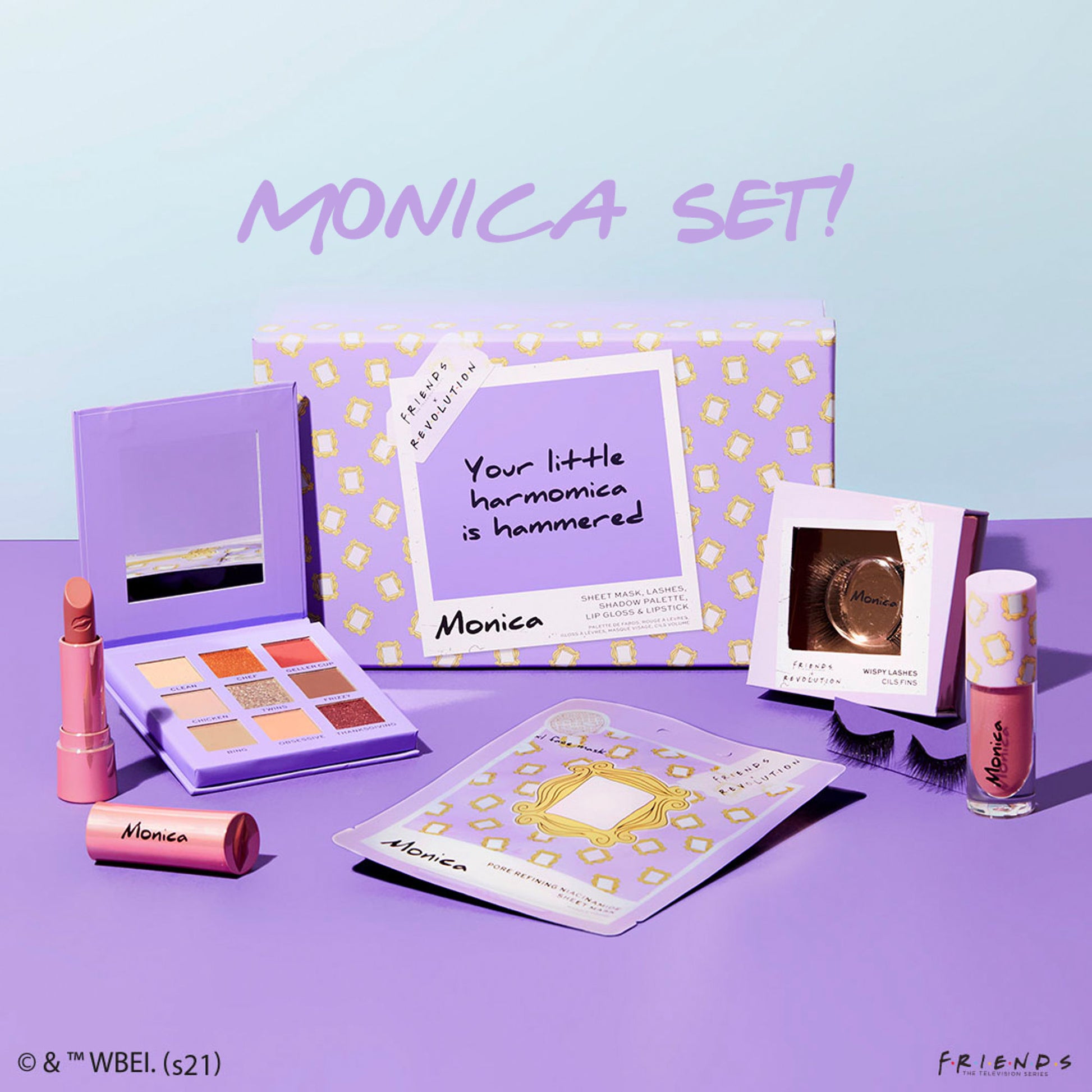 Makeup Revolution X Friends Palette - Monica - Distacart