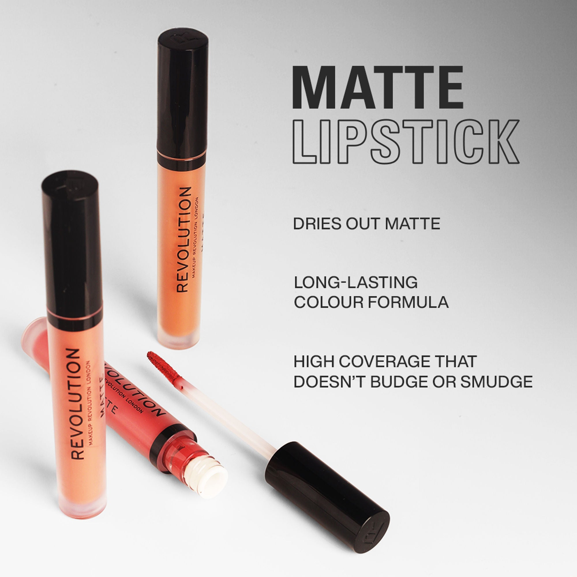 Makeup Revolution Matte Lipstick - Chauffeur 110