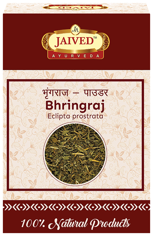Jaived Ayurveda Bhringraj leaf | Promotes Hair Growth, Enhances Liver Health
