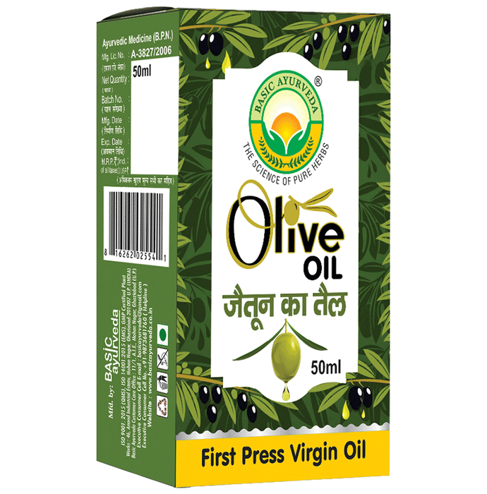 Basic Ayurveda Olive Oil - Distacart