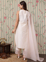 Thumbnail for Ode by House of Pataudi Regular Kurta with Trousers - Distacart