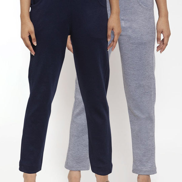 TAG 7 Women Acrylic Pack of 2 Wool Blend Ankle-Length Leggings Pants - Distacart