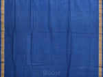 Thumbnail for Dark Blue Uppada Cotton Handloom Saree with Assorted Buta Pallu Design - Global Threads - Distacart