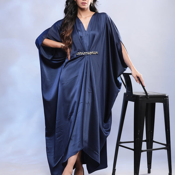 BohoJazz Dark Night Drape Cowl Kaftan