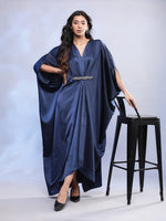 Thumbnail for BohoJazz Dark Night Drape Cowl Kaftan