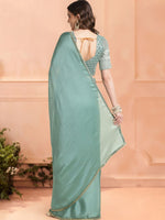 Thumbnail for Mitera Women Embellished Sequinned Saree - Distacart
