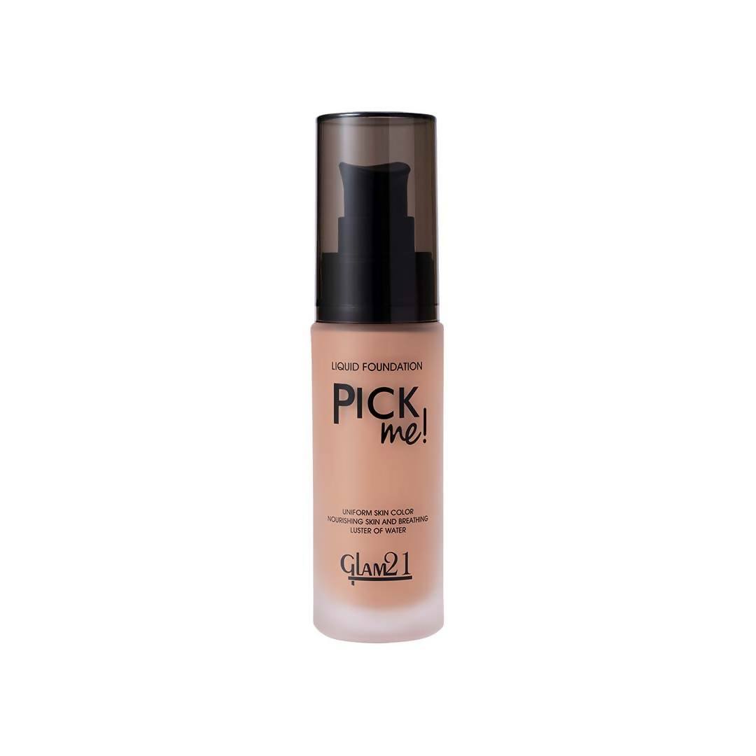 Glam21 Pick Me Matte Foundation - Amber - Distacart