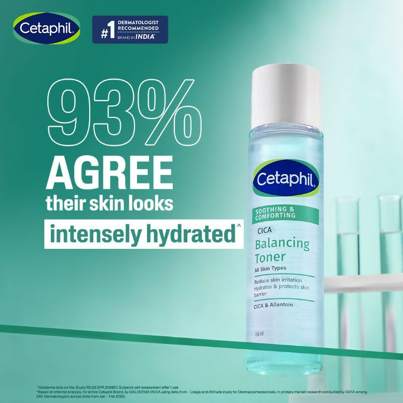 Cetaphil CICA Toner, Skin Barrier Protection, Reduces Irritation - Distacart