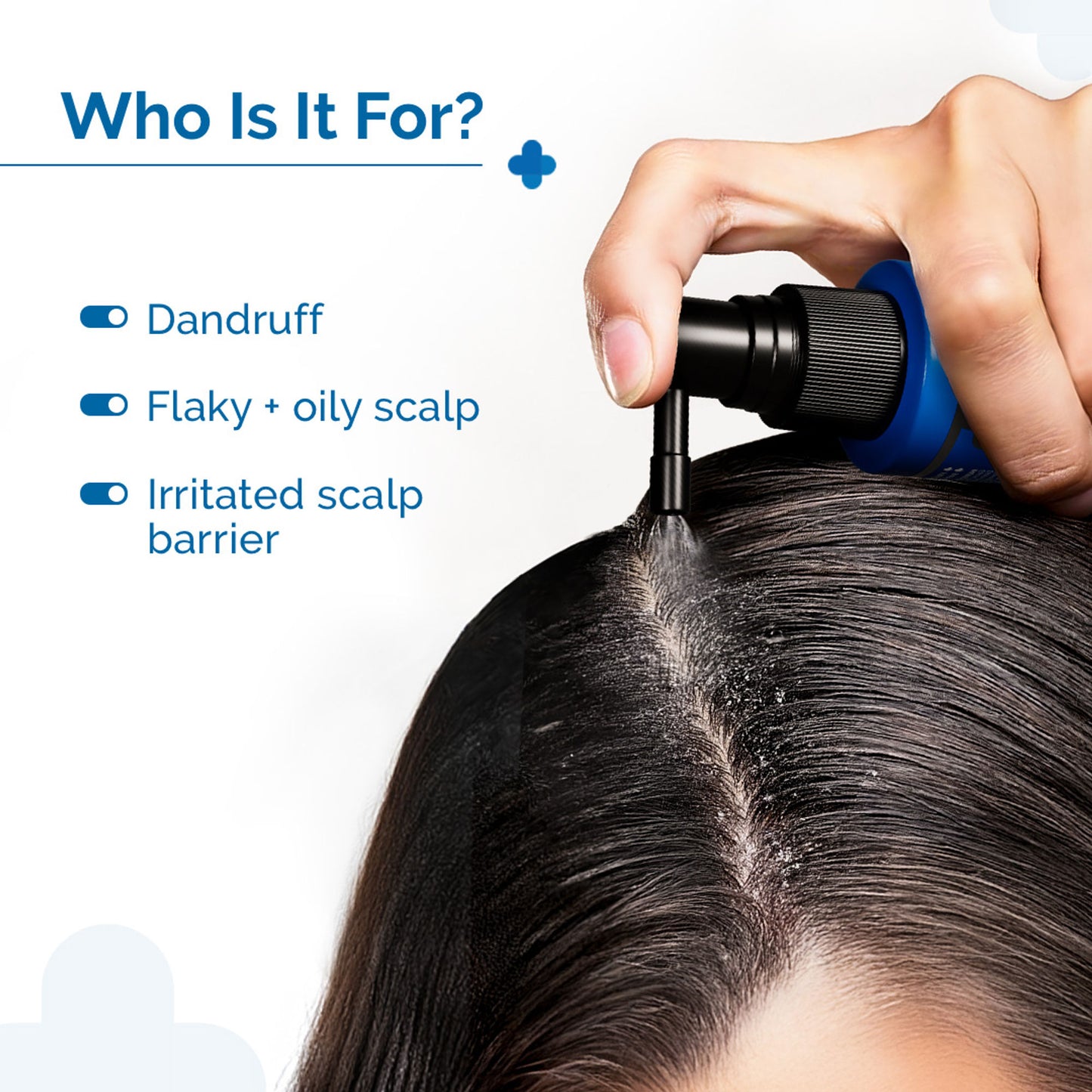 The Derma Co Triple Actives Anti-Dandruff Scalp Serum - Dista